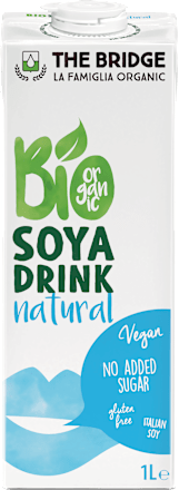 Bevanda biologica di soia naturale The Bridge