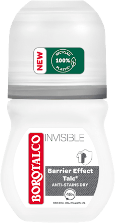 Guľôčkový antiperspirant Invisible Borotalco