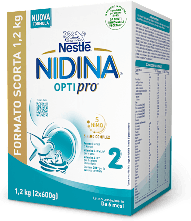 Latte di proseguimento in polvere 2 Nestlé Nidina