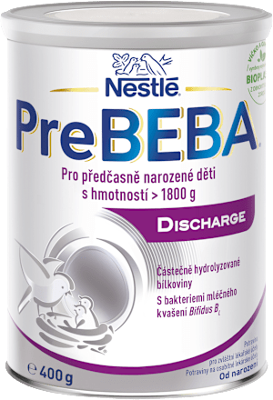 Dojčenská mliečna výživa PreBEBA DISCHARGE BEBA