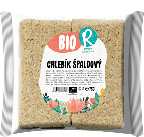 Bio Špaldový chlebík Ravita