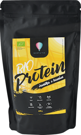 Bio Vegánsky proteín vanilka + banán NUEVA VIA