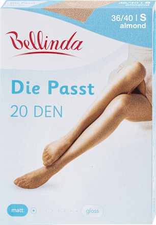 Harisnyanadrág Die Passt, 20 DEN; almond, S Bellinda