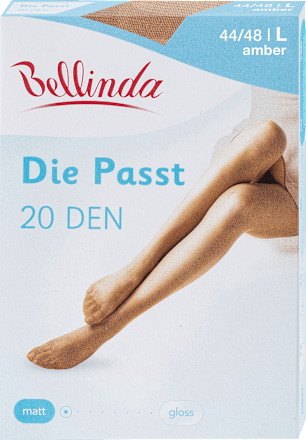 Harisnyanadrág Die Passt, 20 DEN; amber, L Bellinda