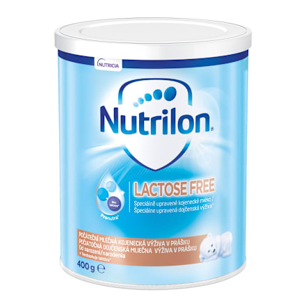 Počiatočná dojčenská mliečna výživa Lactose Free Nutrilon