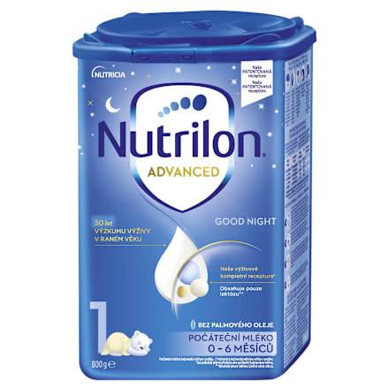 Počiatočná dojčenská mliečna výživa Advanced Good Night 1 Nutrilon