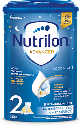 Následná dojčenská mliečna výživa Advanced Good Night 2 Nutrilon
