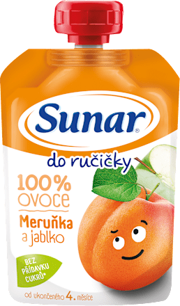 Do ručičky ovocná kapsička marhuľa 4m+ Sunar