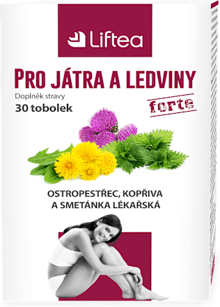 tobolky Pro játra  a ledviny Liftea