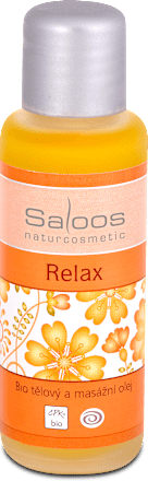 masážní olej Relax Saloos