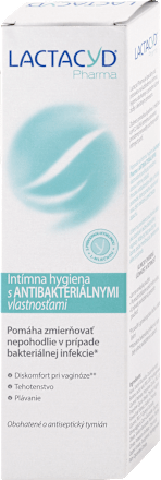Intímna hygiena s antibakteriálnymi vlastnosťami LACTACYD