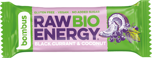 Raw Energy Black Currant & Coconut bombus