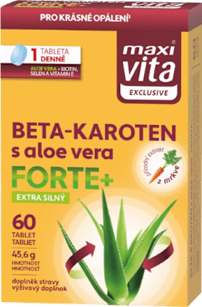 Beta-Karoten s aloe vera maxi vita