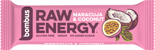 Raw Energy Maracuja & Coconut bombus