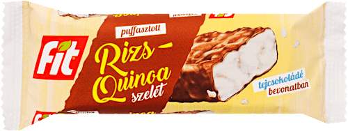 Puffasztott rizs-quinoa szelet fit
