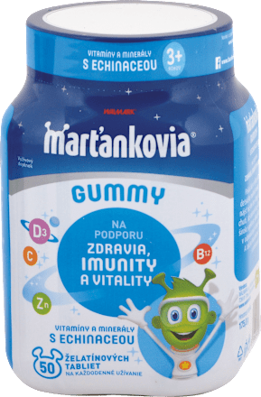 Vitamíny Marťankovia Gummy s echinaceou Marťankovia