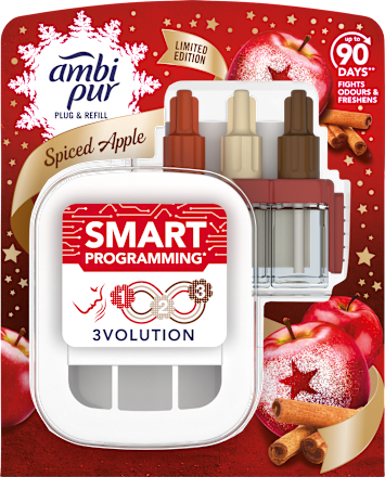 Elektrický osviežovač vzduchu 3Volution Spiced Apple - štartovacia súprava Ambi Pur
