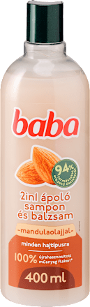 Sampon minden haj típusra mandula baba