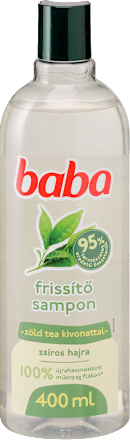 Sampon zöldtea zsíros hajra baba