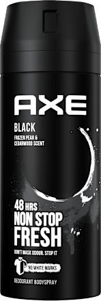 Black deo spray AXE