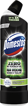 Čistiaci prostriedok na vodný kameň v toalete Zero Lime Domestos