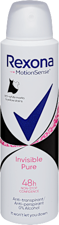 Deo spray Motionsense Invisible Pure Rexona