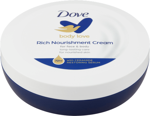 Telový krém body love Rich Nourishment Dove