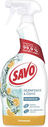 univerzální dezinfekční sprej Pomeranč  SAVO