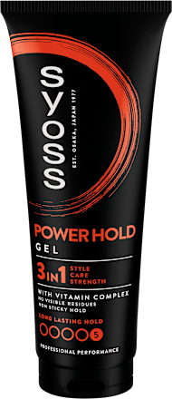 gel na vlasy Power Hold syoss