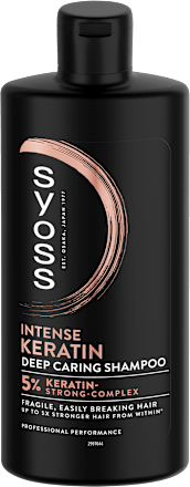 Šampón na jemné a lámavé vlasy Keratin  syoss