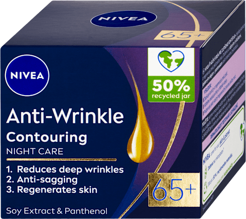 noční krém Anti Wrinkle 65+ NIVEA