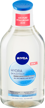 Čistiaca micelárna voda Hydra Skin Effect All-in-1 NIVEA