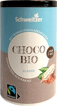 Fair Trade BIO instantní čokoládový nápoj Schoko klasik Schweitzer