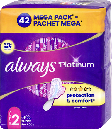vložky s křidélky Platinum Super, velikost 2 always