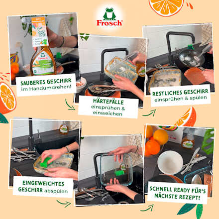 Spül-Spray Orange  Frosch