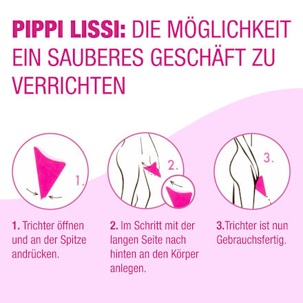 Urintrichter Pippi Lissi Einweg Minimus