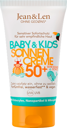 Sonnencreme Baby & Kids, LSF 50+ Jean&Len