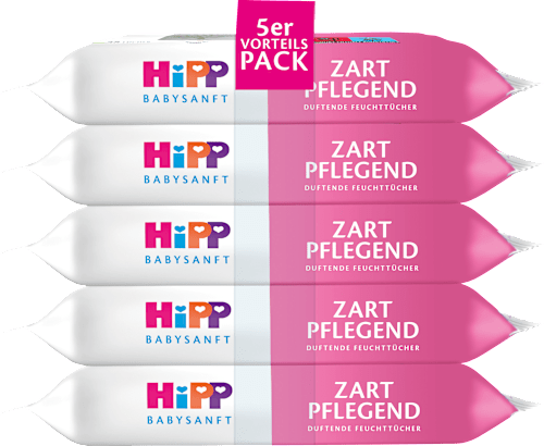 Feuchttücher zart pflegend (5x48 St) HiPP Babysanft