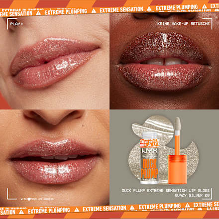 Lipgloss Duck Plump 20 Quazy Silver NYX PROFESSIONAL MAKEUP