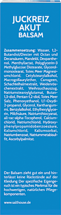 Pflegecreme Juckreiz Akut Balsam Totes Meer Therapie  Salthouse