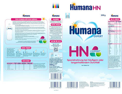 Spezialnahrung HN Expert von Geburt an Humana