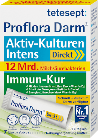 Proflora Darm Aktiv-Kulturen Direkt-Sticks 7 St tetesept
