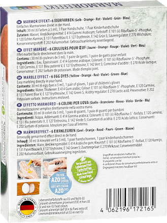 Eierfarben Marmor-Effekt BRAUNS-HEITMANN