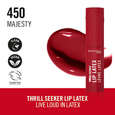 Thrill Seeker Lip Latex sjaj za usne - 450 Majesty RIMMEL LONDON