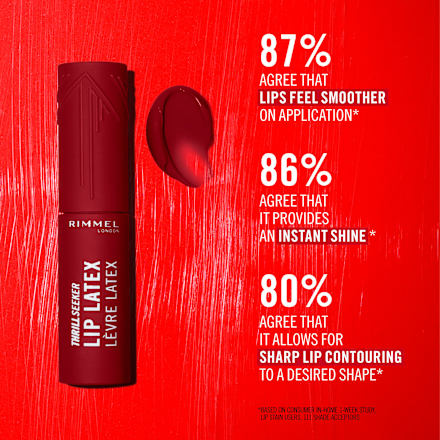 Thrill Seeker Lip Latex sjaj za usne - 300 Main Character RIMMEL LONDON