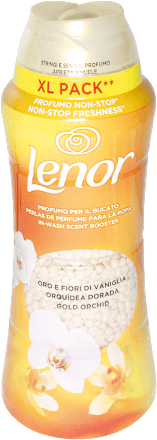 Profumo per bucato in perle Oro e FIori di Vaniglia Lenor
