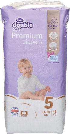 double care Premium pelene velična 5 ( 11 - 18kg ) Violeta