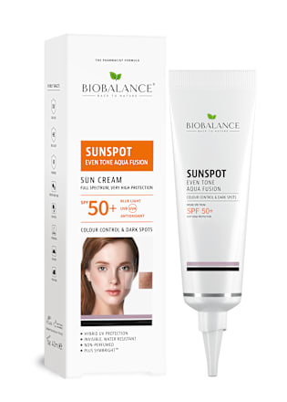 Fényvédő arckrém SPF50+ fényvédelemmel BIOBALANCE