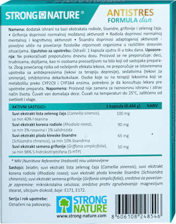 ANTISTRES FORMULA dan STRONG NATURE