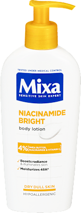tělové mléko Niacinamide Bright Mixa